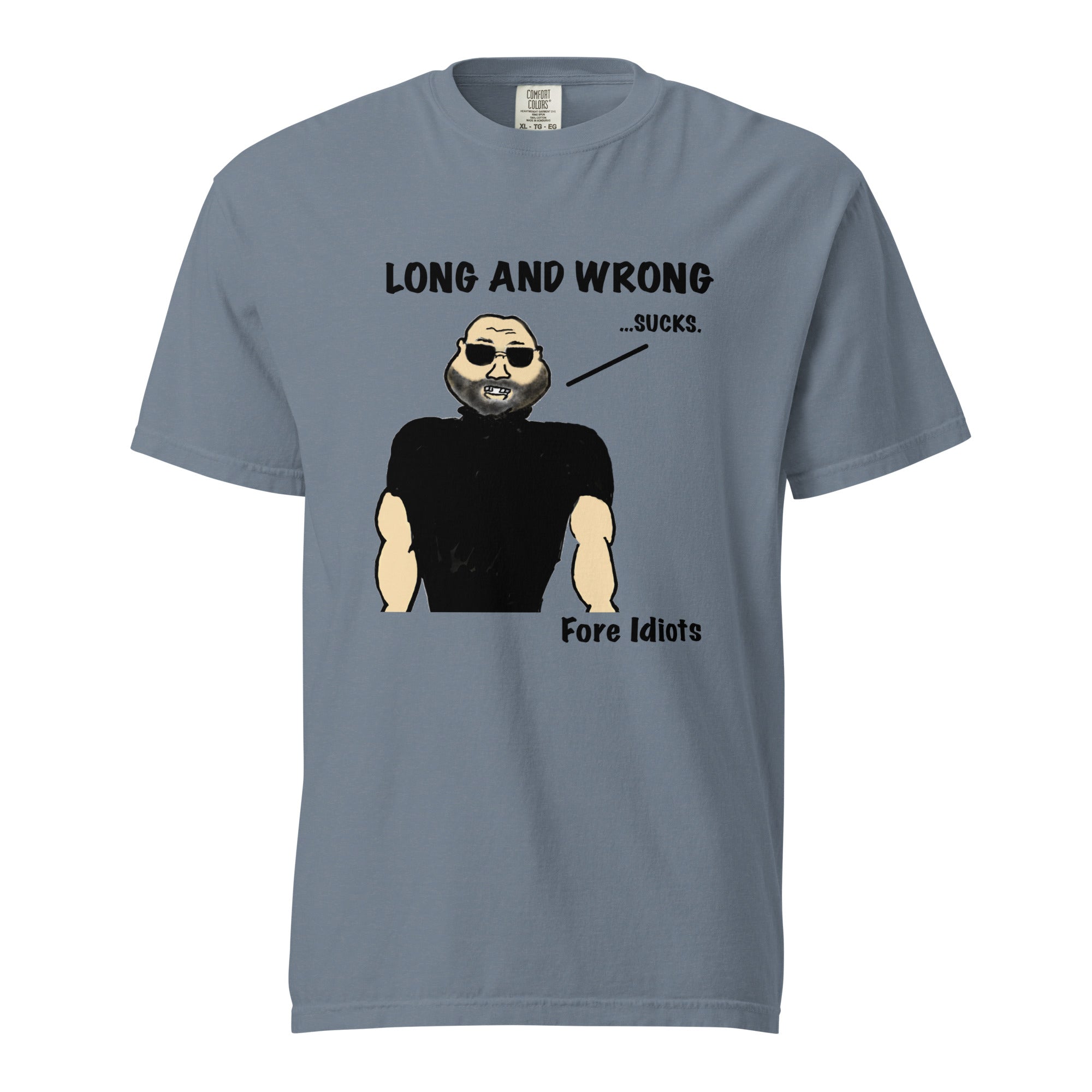 Unisex garment-dyed heavyweight t-shirt