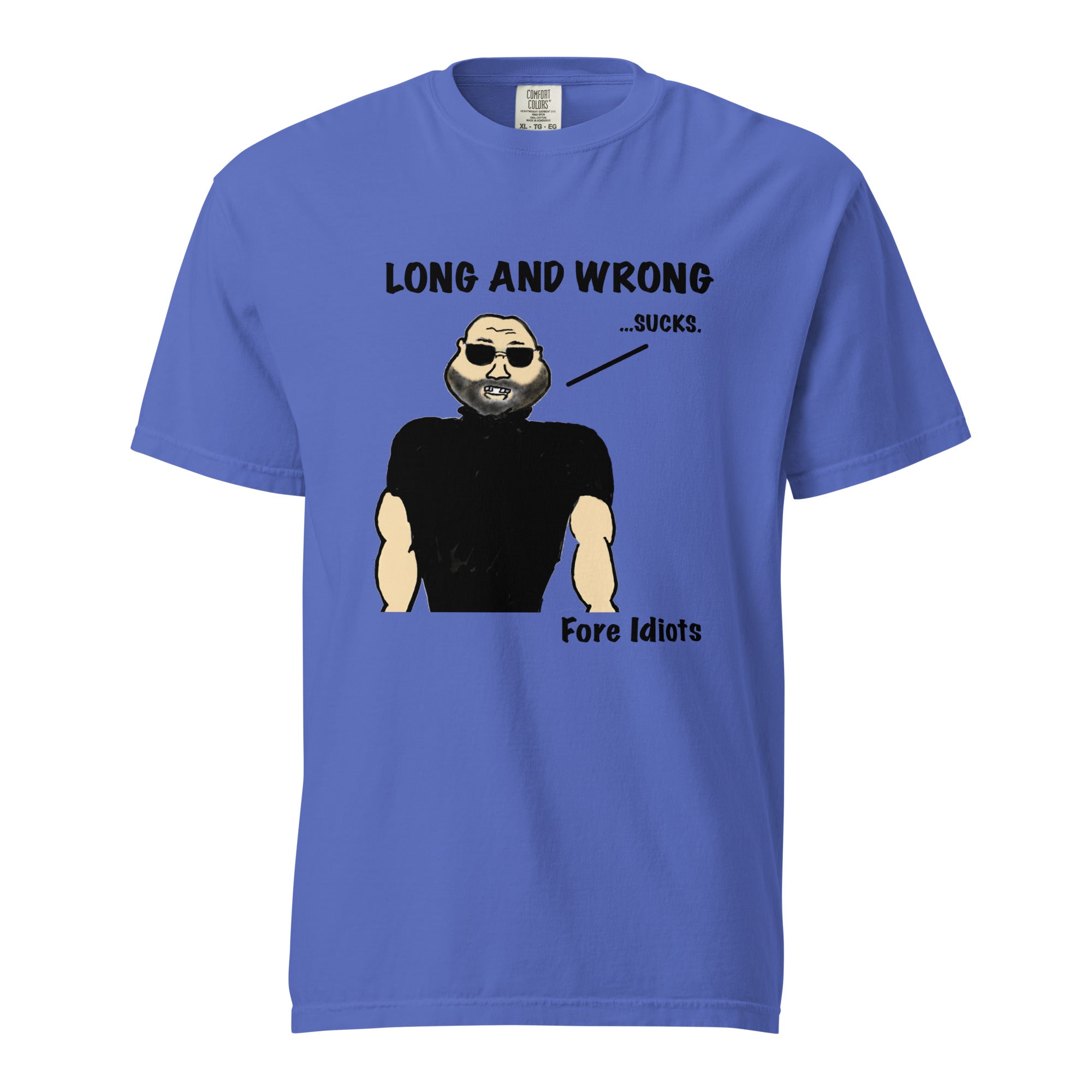 Unisex garment-dyed heavyweight t-shirt