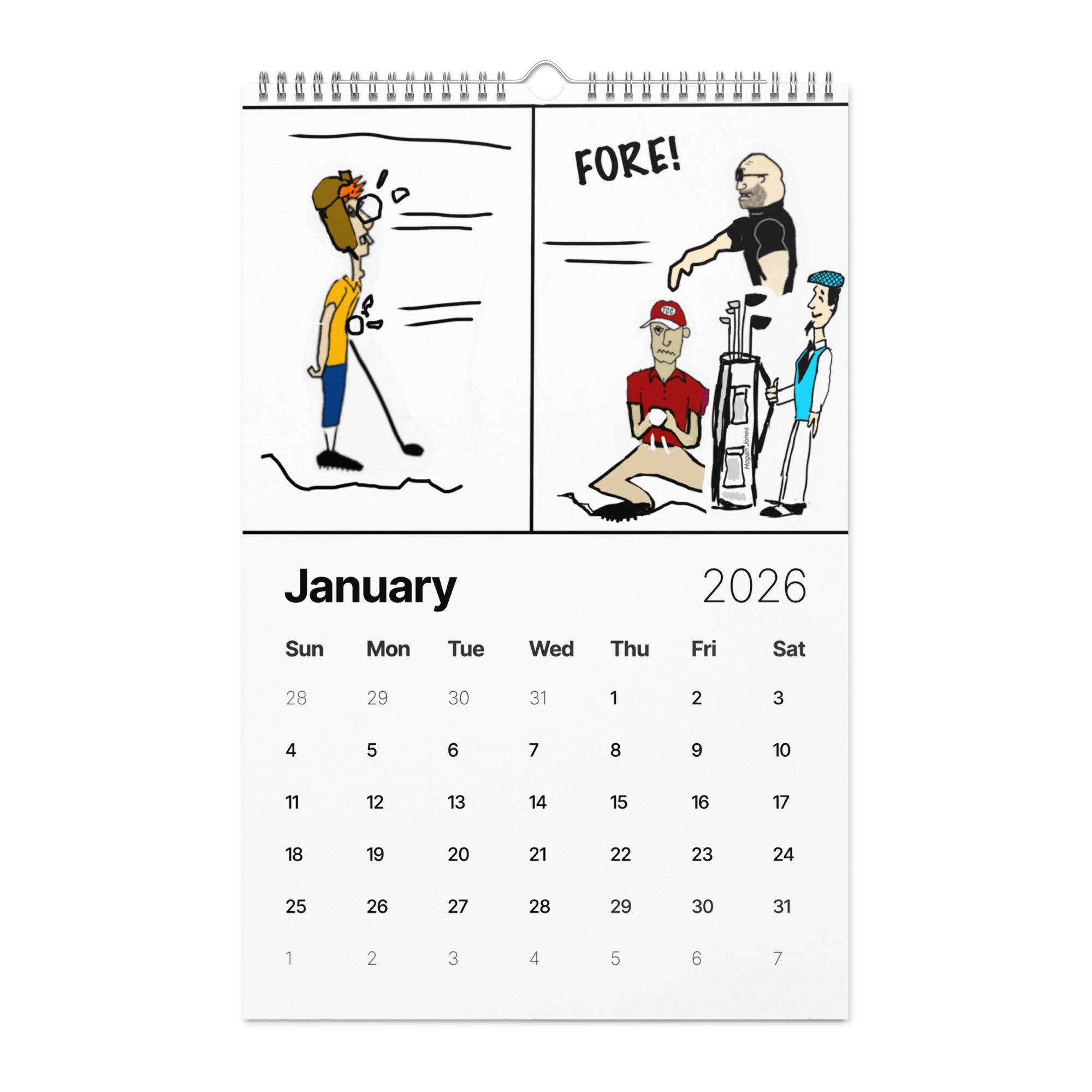 Wall calendar (2026)