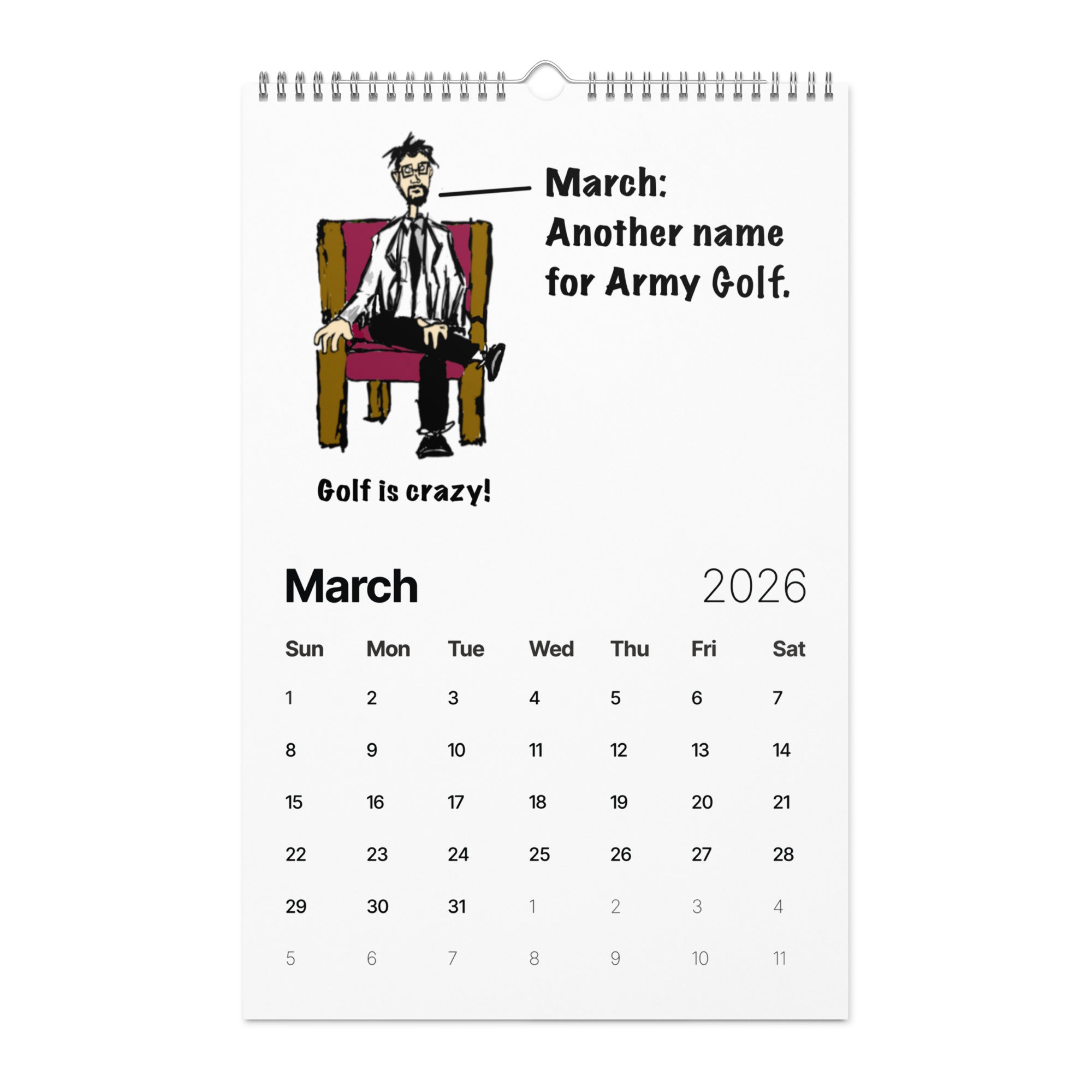 Wall calendar (2026)