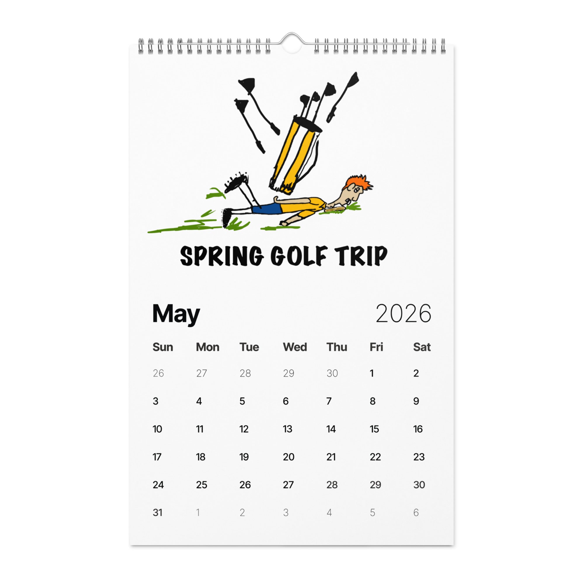 Wall calendar (2026)