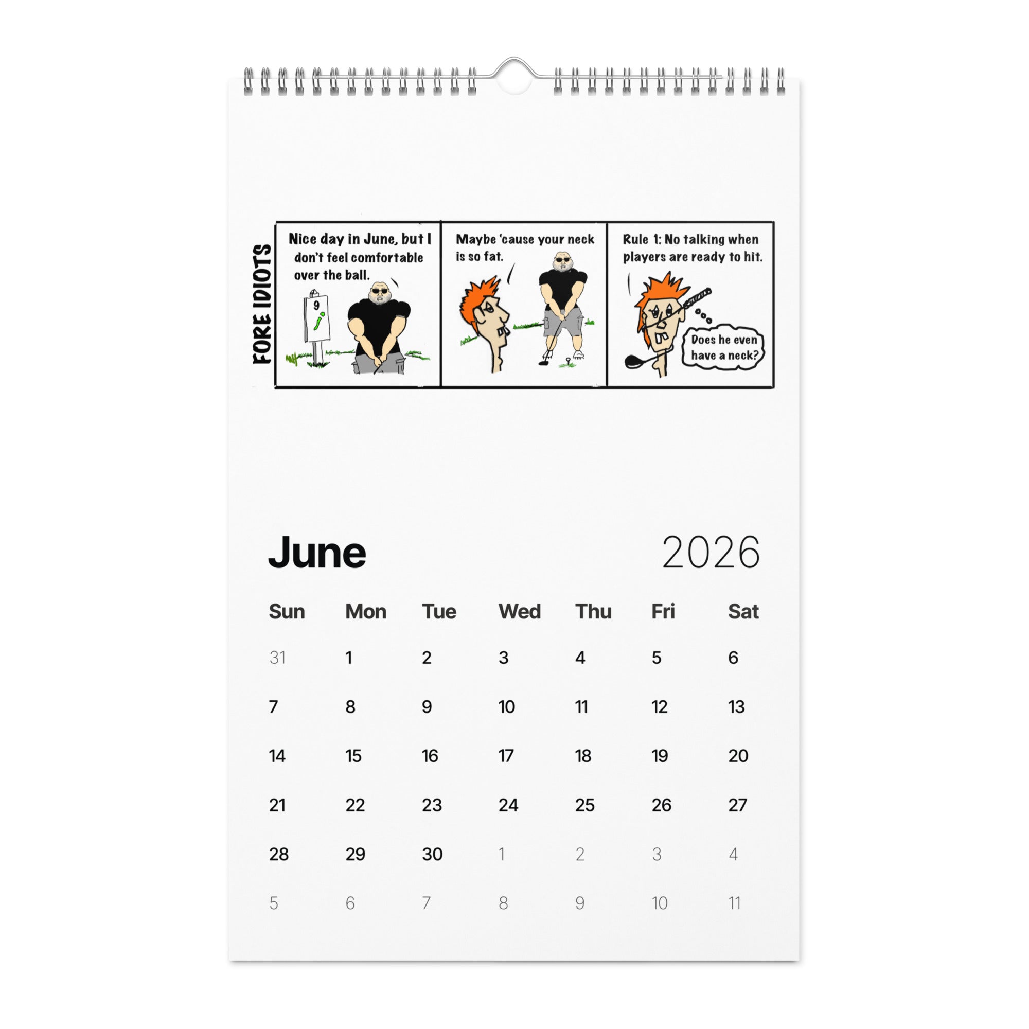 Wall calendar (2026)