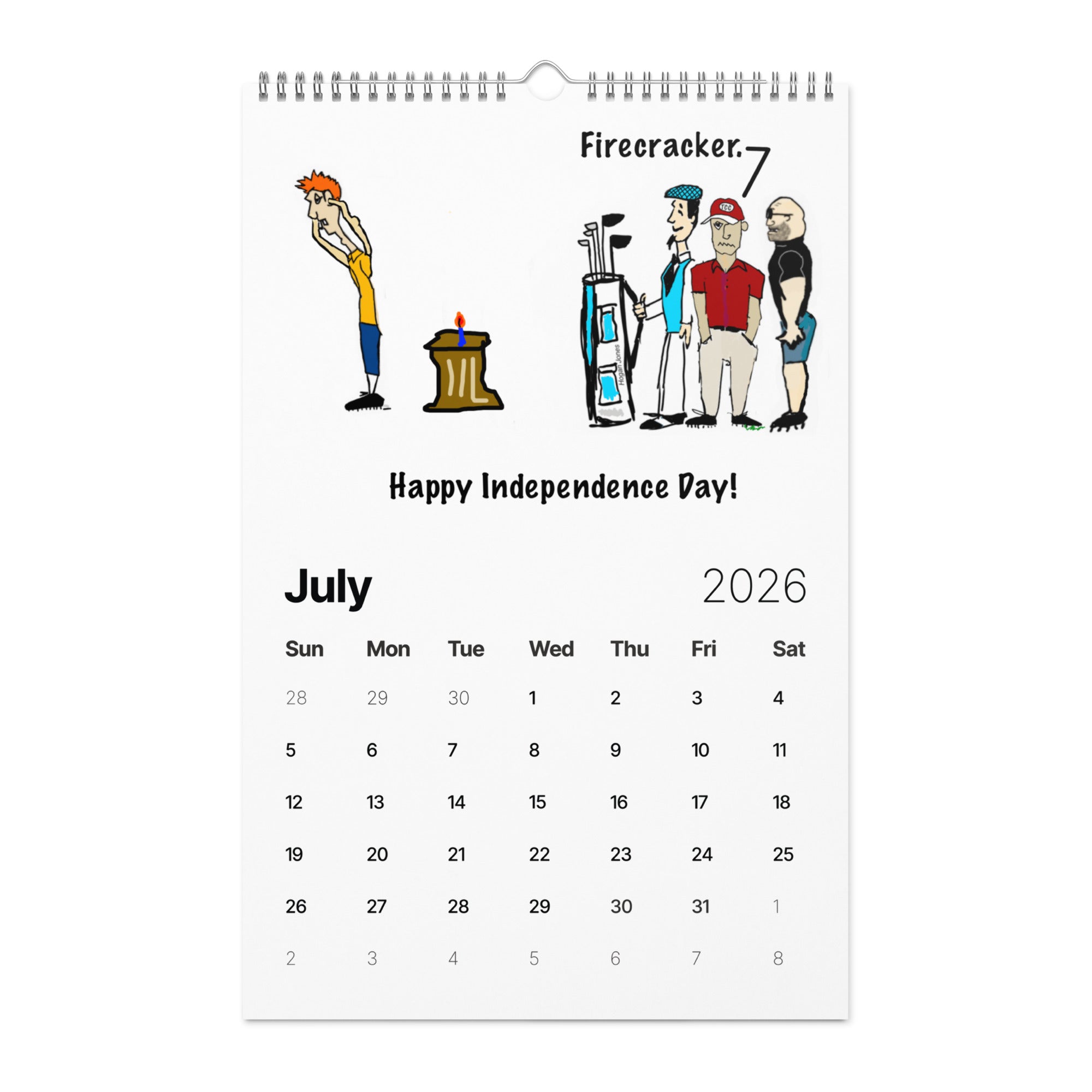 Wall calendar (2026)