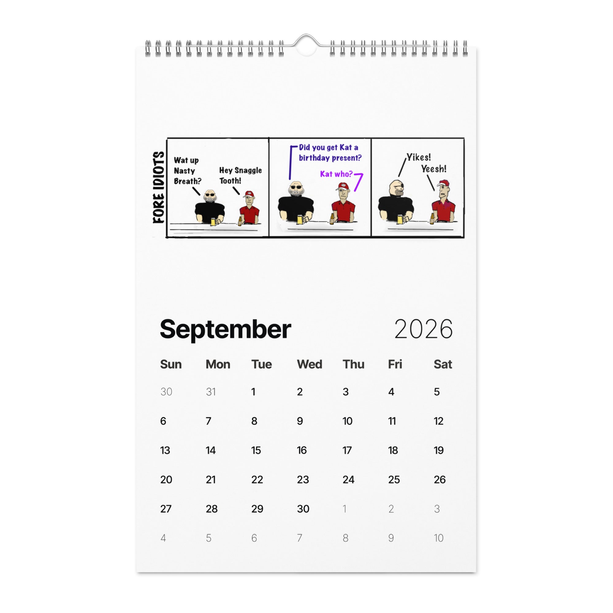 Wall calendar (2026)