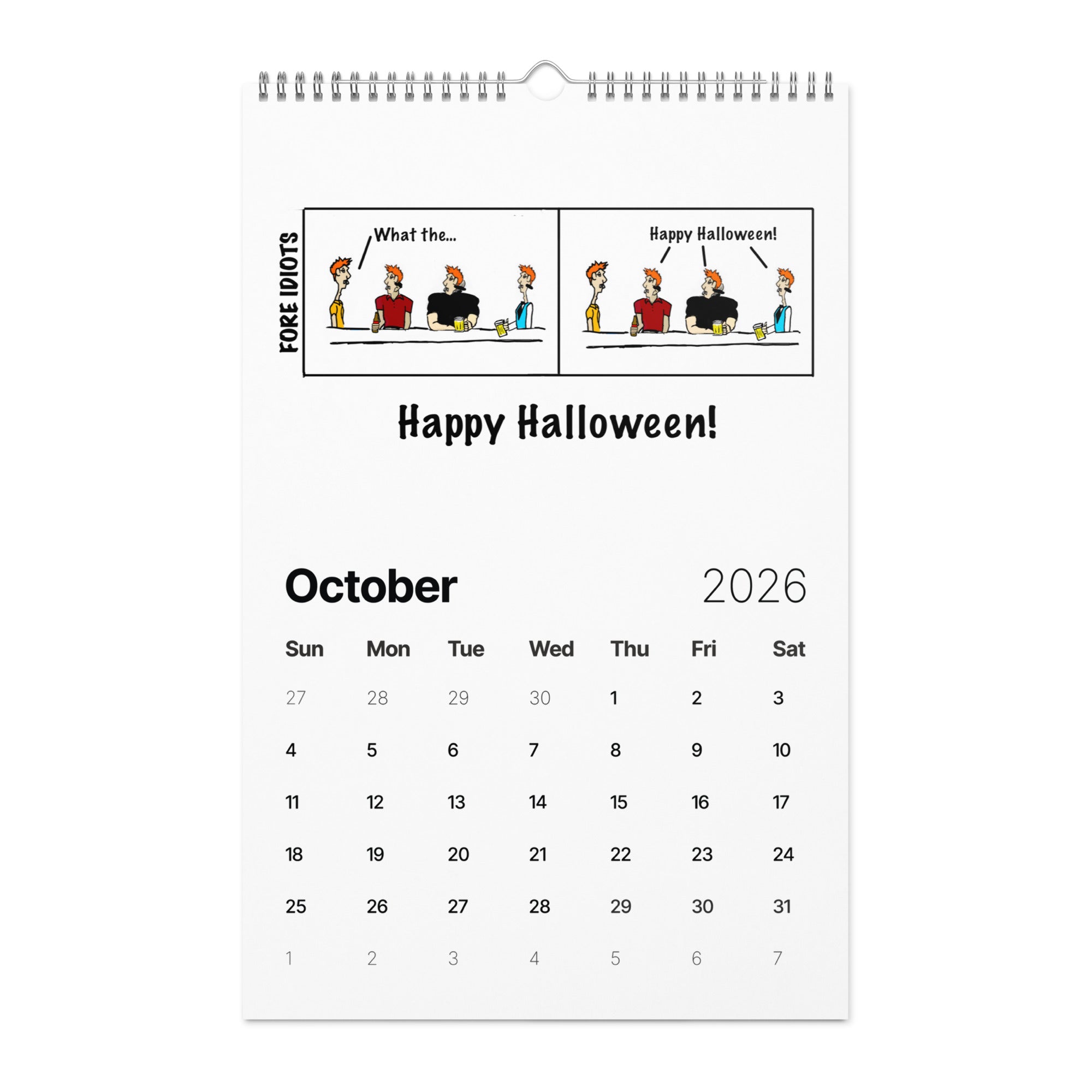 Wall calendar (2026)