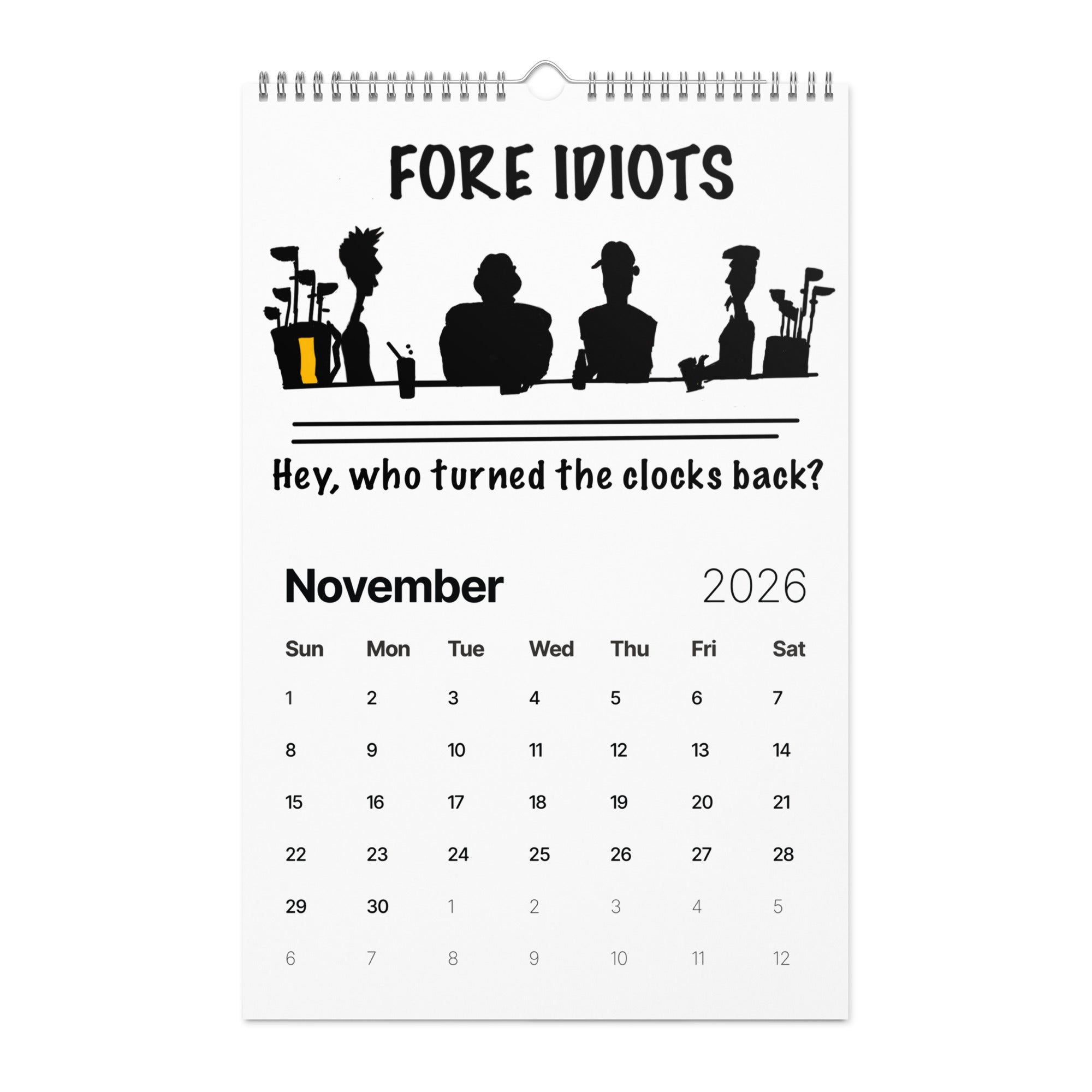 Wall calendar (2026)