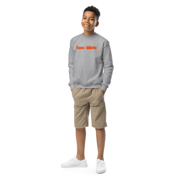 Youth crewneck sweatshirt - Image 4