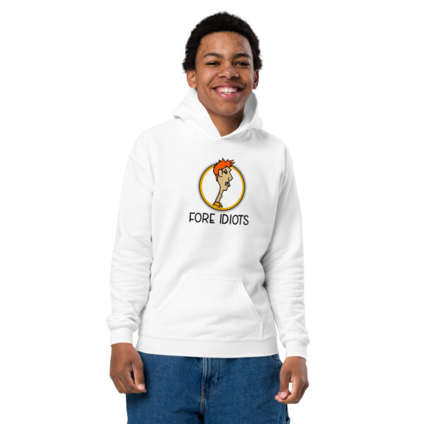 Youth heavy blend hoodie - Image 5