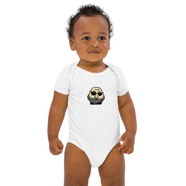 Organic cotton baby bodysuit - Image 2