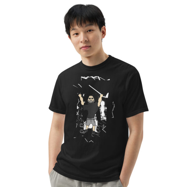 Unisex garment-dyed heavyweight t-shirt - Image 3
