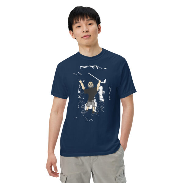 Unisex garment-dyed heavyweight t-shirt - Image 10