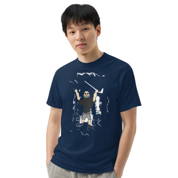 Unisex garment-dyed heavyweight t-shirt - Image 11