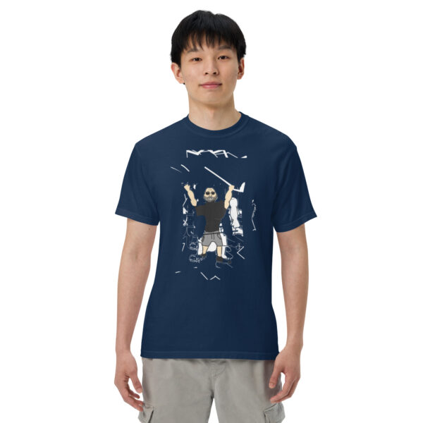 Unisex garment-dyed heavyweight t-shirt - Image 7