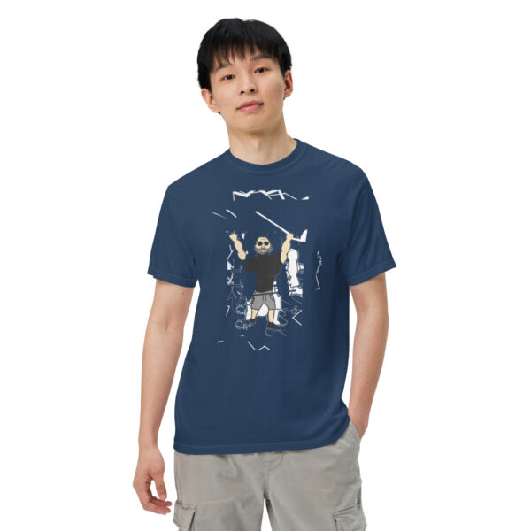 Unisex garment-dyed heavyweight t-shirt - Image 14