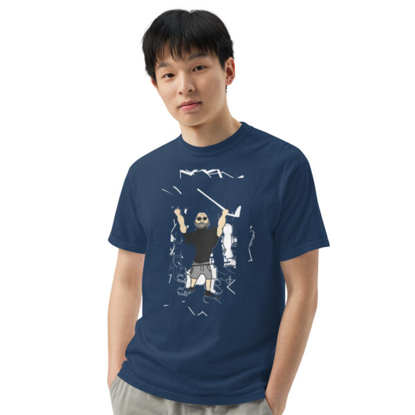 Unisex garment-dyed heavyweight t-shirt - Image 15