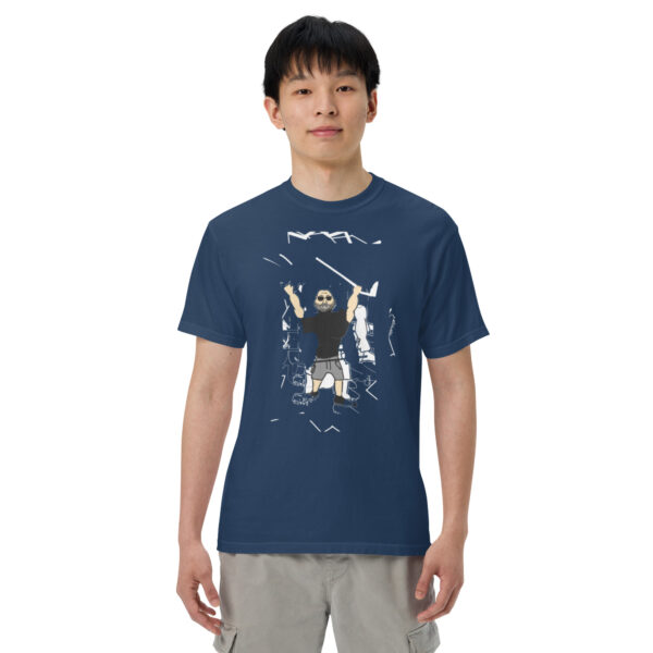 Unisex garment-dyed heavyweight t-shirt - Image 13