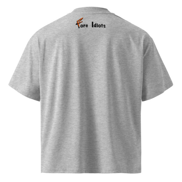 Unisex organic oversized high neck t-shirt - Image 2