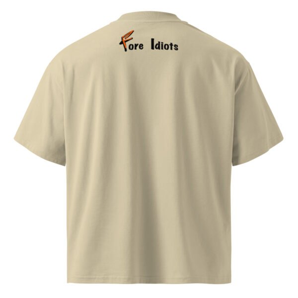 Unisex organic oversized high neck t-shirt - Image 4