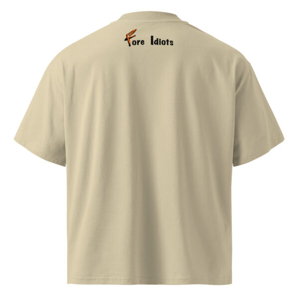 Unisex organic oversized high neck t-shirt - Image 4