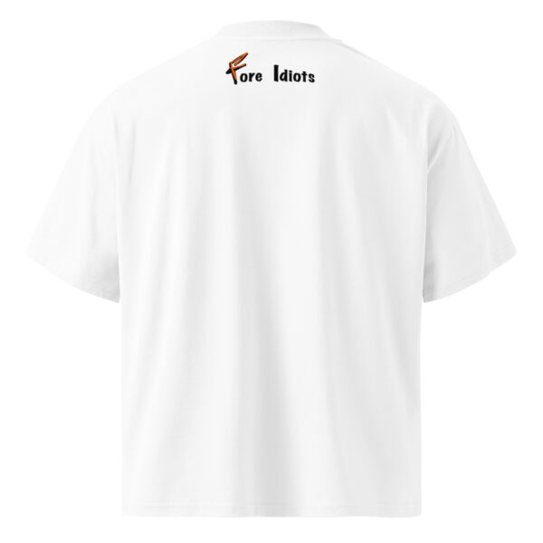 Unisex organic oversized high neck t-shirt - Image 6